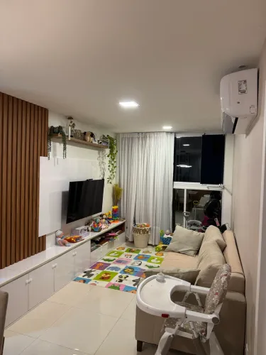 Apartamento 2 quartos com suíte - Ed. Turim - Praia de Itaparica