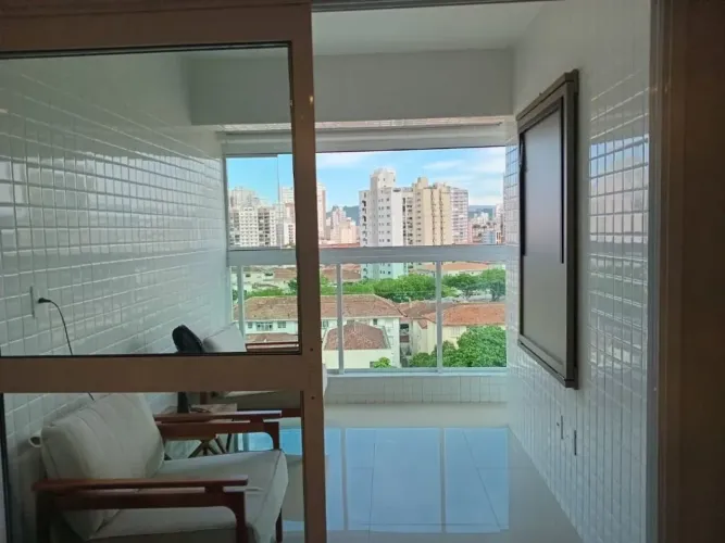 Apartamento 2 dormitórios à venda- Embaré - Santos/SP