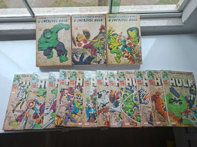 Hulk Coleção Histórica Marvel Completo