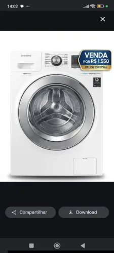 Vendo lava e seca 1.550,00$