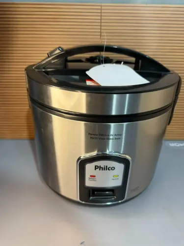 Arrozeira Elétrica A Vapor Philco Ph10 Preto/prata Preto/prata 220v