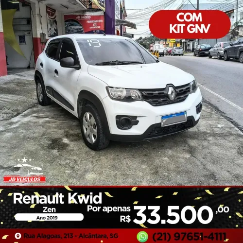 Renault Kwid Zen 1.0 Flex 12V 5P Mec. 2019