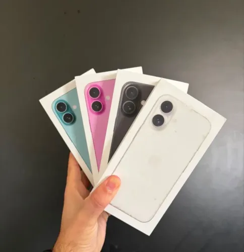 Celular Apple iPhone 16 128GB - Novo, Lacrado, Tela Super Retina, Câmera Avançada