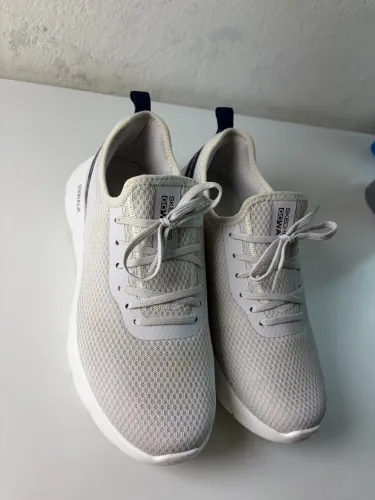 Tênis Masculino Skechers Go Walk Flex Saturn Horizon - Cinza (Tamanho 40)