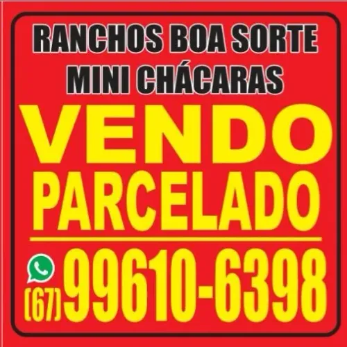 Mini chácara BOASORTE parcelado - 150m ASFALTO, sem consulta SPC 