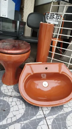 Vaso e Pia para Banheiro - Aceito Cartão 