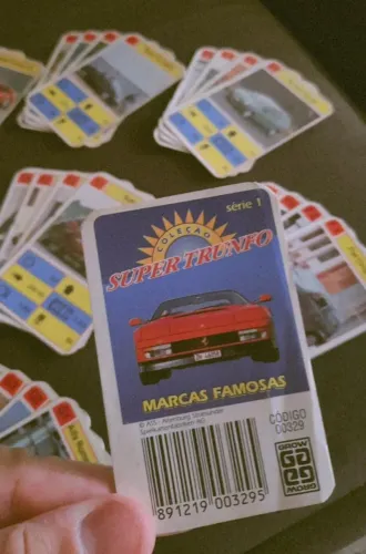 Super Trunfo 1994 Marcas Famosas