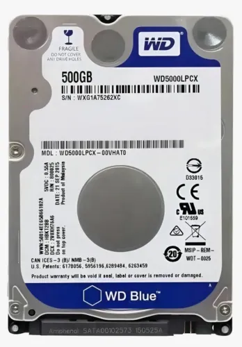 HD Notebook 500GB