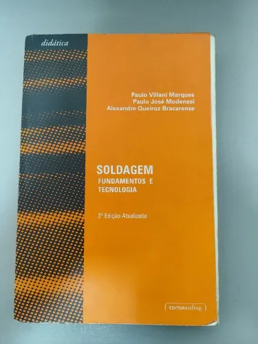 Livro de Soldagem (Capa solta, só colar) - Apenas entrega em Mãos 
