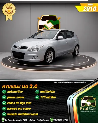 Hyundai I30 2.0 16V 145cv 5P Aut. 2010