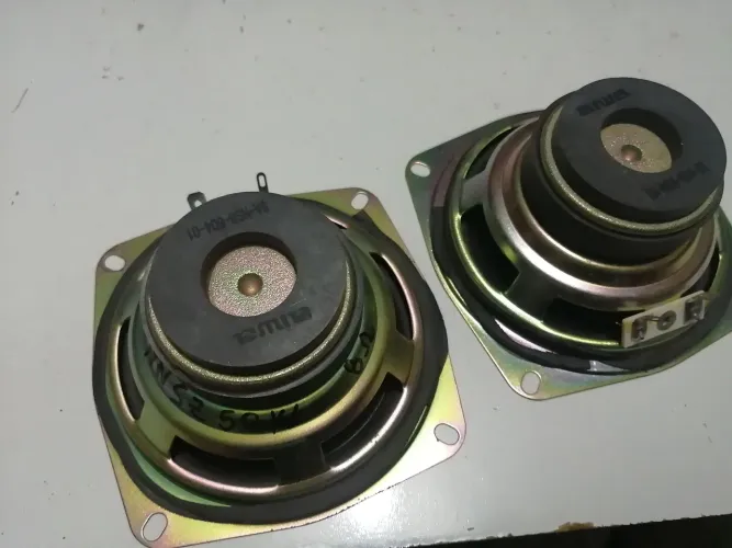 Alto falante de médio aiwa, par! 4 polegadas!