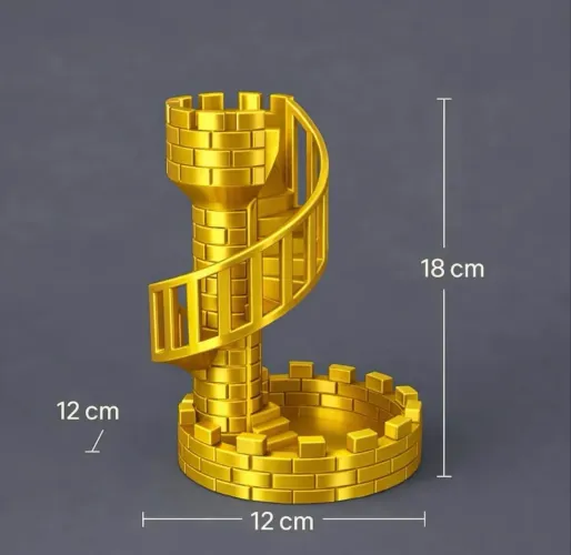 Torre de dados para board games