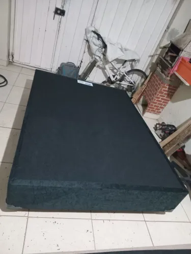 Cama box casal padrão 138x188 novo