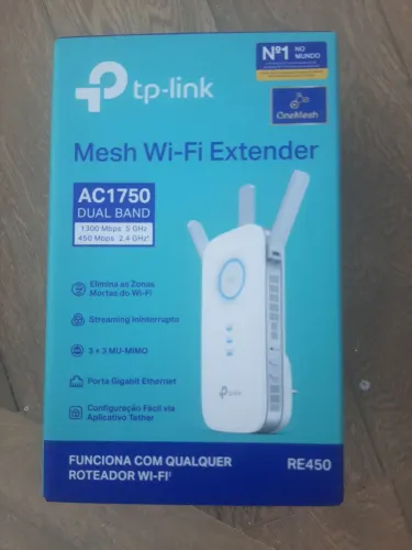 Extensor WiFi AC1750 (RE450 TP-Link