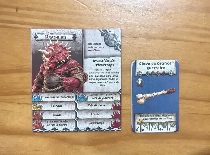 Krathuun - Survivor | Sobrevivente - Zombicide Black Plague / Green Horde / White death - 