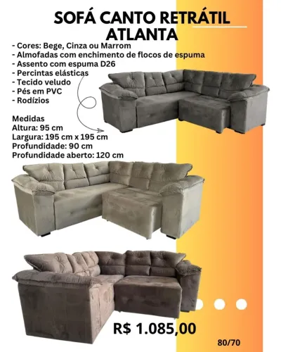 Sofá Atlanta 