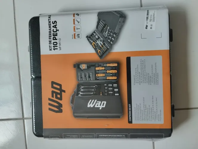 Kit de ferramentas WAP 110 peças