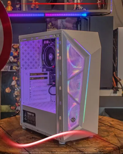 PC Gamer Ryzen 5 5600GT, 16GB, SSD 480GB, Gráficos Integrados Radeon, Gabinete TGT, Fonte