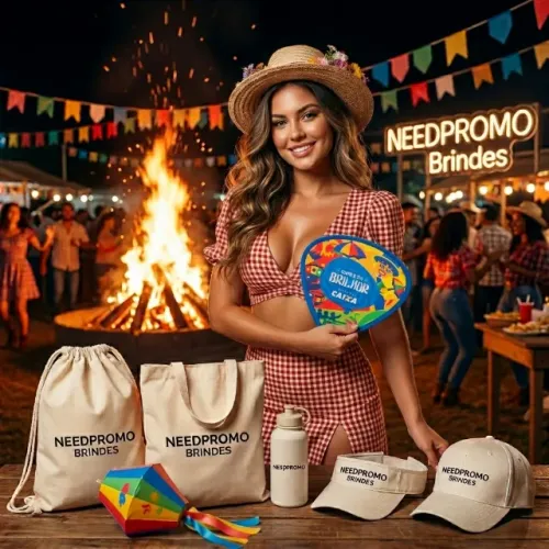 Leques Dobráveis Personalizados para São João Festa Junina 2026 Fabricante