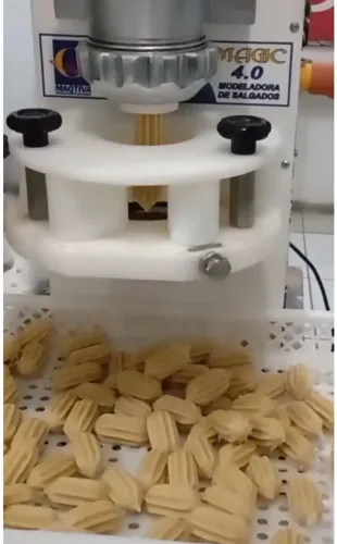 Máquina modeladora de salgados Maqtiva 