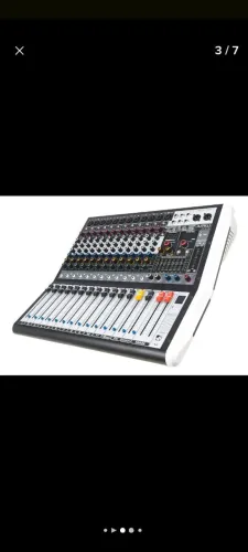 mesa de som 12 canais com bluetooth amw ag12 