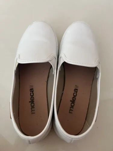 Calçado Marca Moleca Branco