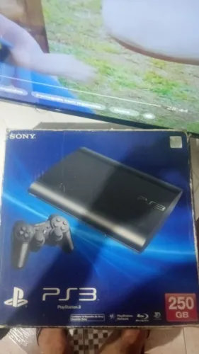 Ps3 destravado 4 jogos e 1 controle
