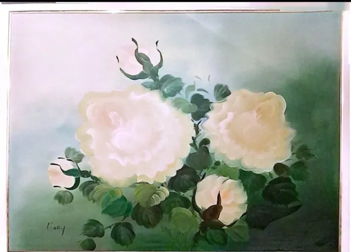Vendo 3 Quadros pintados em tela,ótimo para decoração de sala, escritório ou comércio. 