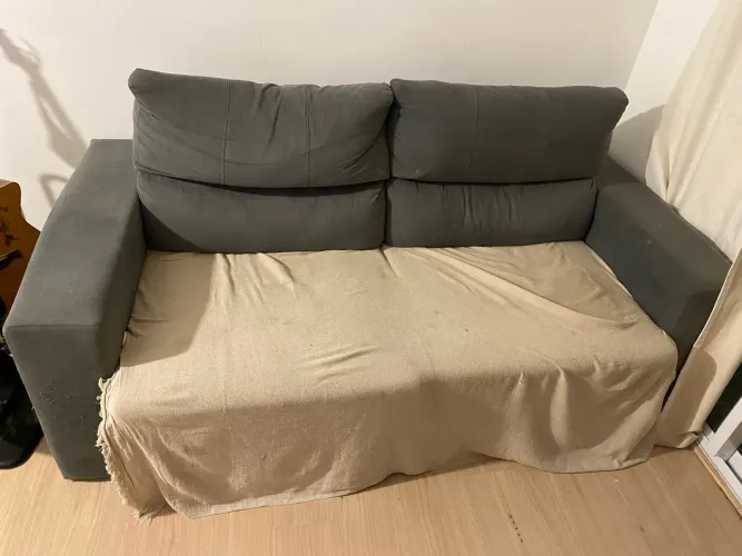 Sofa 2 Lugares Reclinável e Retrátil 1,93 comprimento por 1,10 profundidade