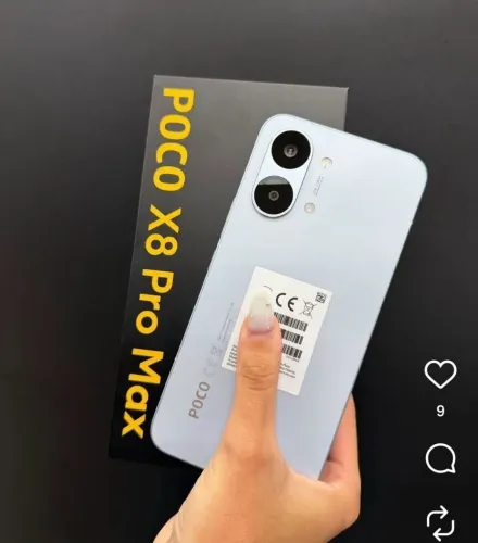 Poco x8 pro MAX 256gb 256gb/12ram