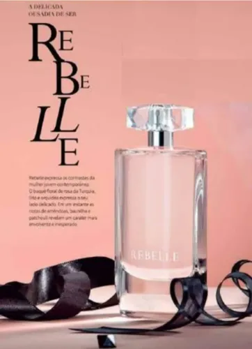 Linha Rebelle Deo Colônia Perfumaria Feminina Hinode 75ml