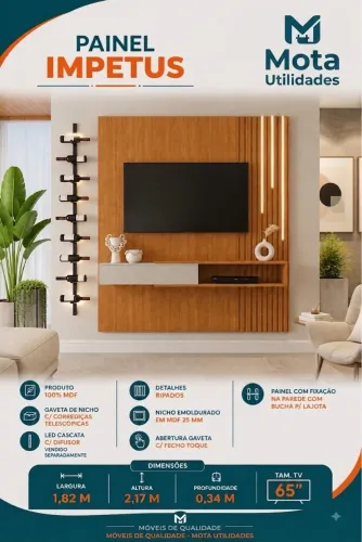Painel com led impetus