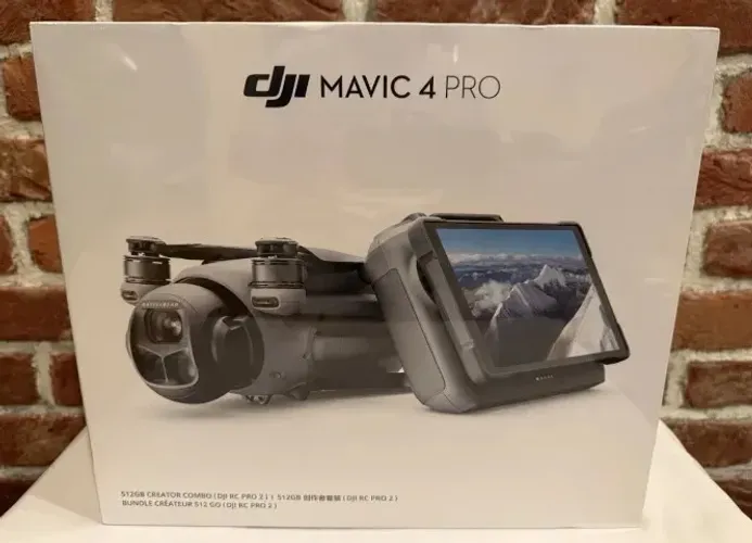 DJI Mavic 4 Pro Creator Combo ( 512GB) - Produto lacrado -