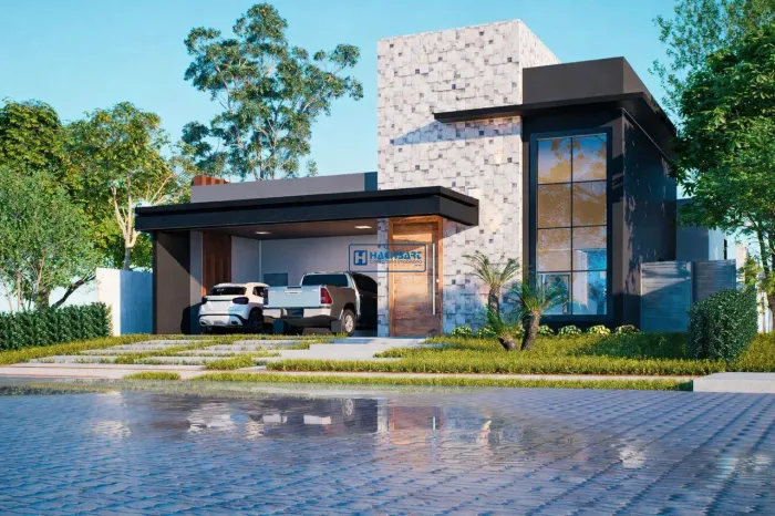 VENDA - Casa linear - COND. ALPHAVILLE JACUHY - R$ 2.490.000,00 REF: 123494