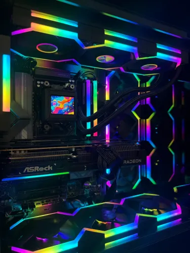 Pc gamer Amd Ryzen 7 9800X3D + RADEON 9070XT