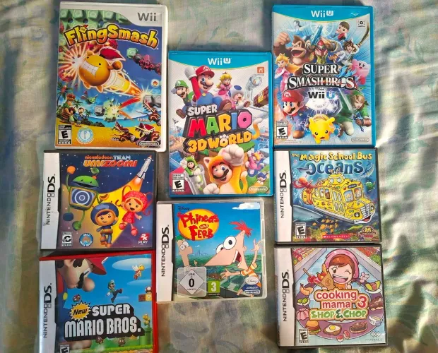 Lote de Jogos Nintendo