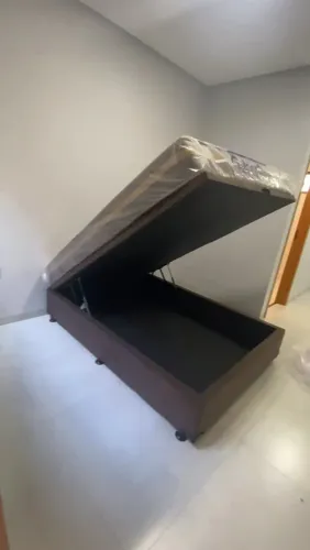 Cama Box Casal com preço justo e entrega rápida em Goiânia. Chame no zap!