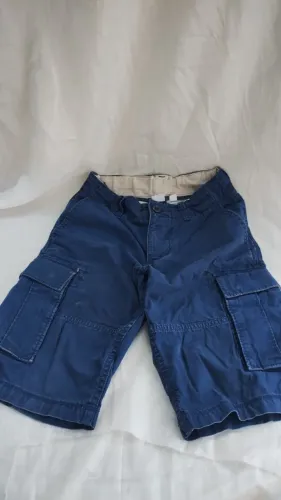 Bermuda GAP KIDS cargo 8 anos azul