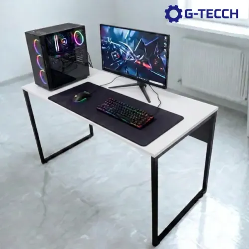 Mesa de Escritório 1m NOVA Escrivaninha Industrial Multiuso para Notebook Computador Bir