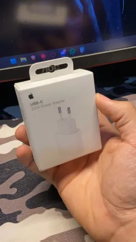 Carregador Apple 20W ORIGINAL - Carrega Muito Mais Rápido