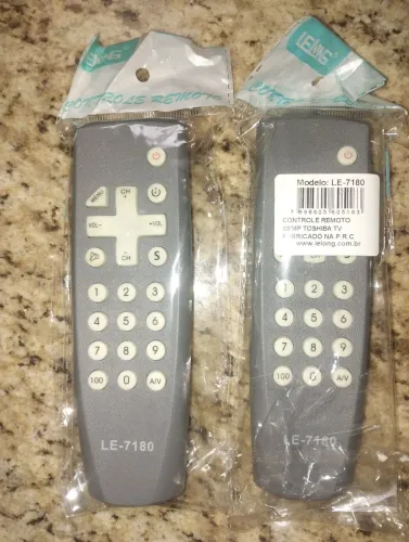 Controle Remoto compatível tv tubo sempre Toshiba Baby e outros modelos 