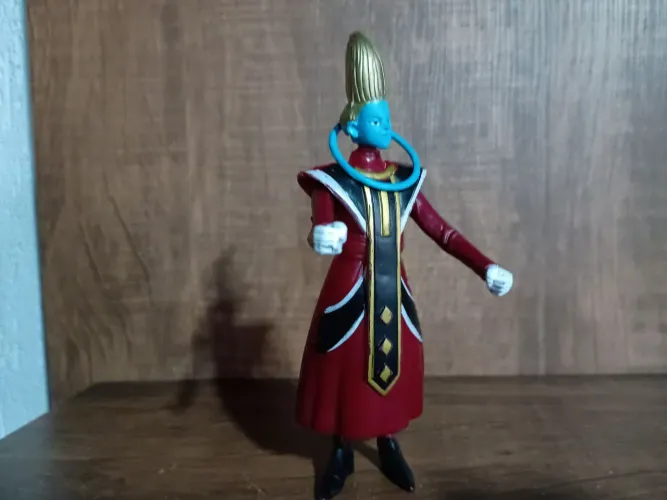 Boneco whis dragon ball usado na condição das fotos