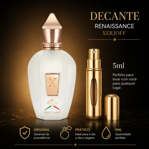 DECANTE 5 ML PERFUME ORIGINAL XERJOFF RENAISSANCE