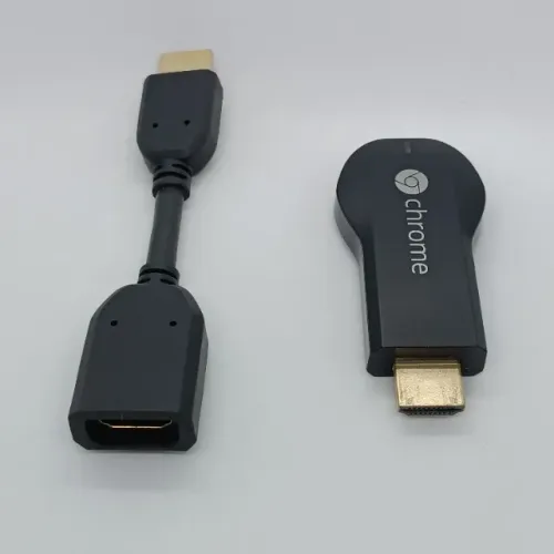 Google Chromecast H2G2-42 1ª Geração com Fonte e Caixa