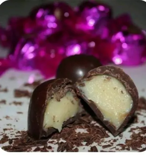 Trufas de chocolate recheadas