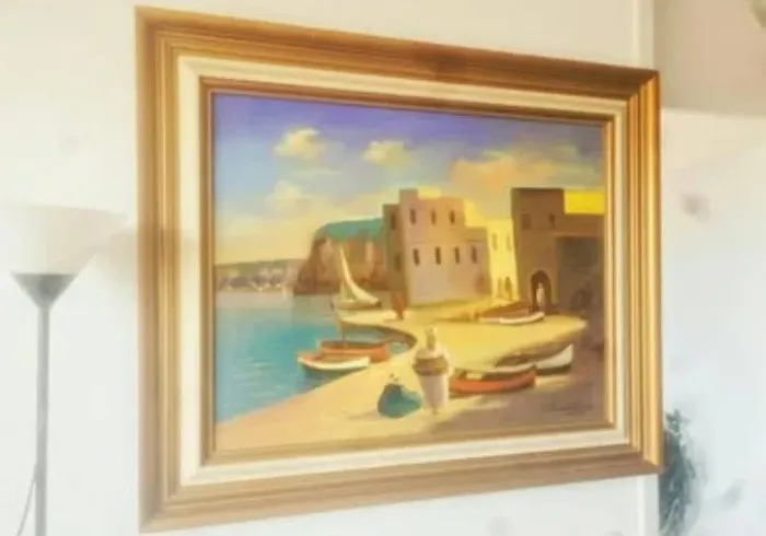 Lindo Quadro Pintura a Óleo Assinado - 122x92
