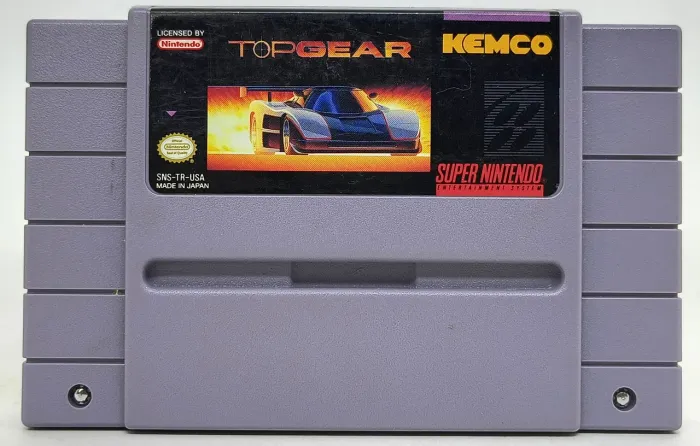 Top Gear original - Super Nintendo 