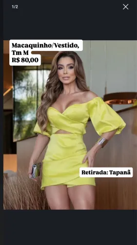 Macaquinho/Vestido
