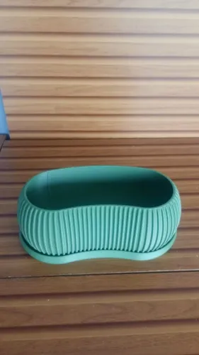 Vaso cachepô moderno para suculentas/ cactos