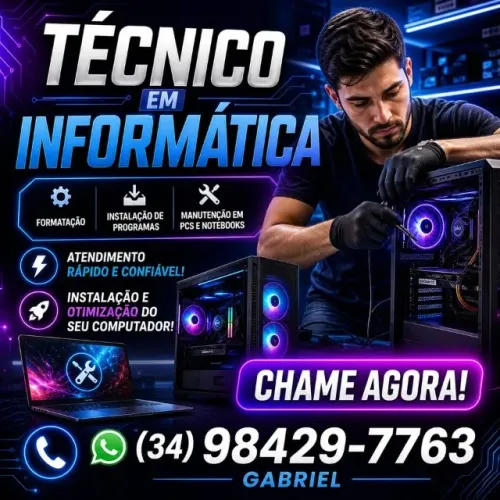 Computador lento? Resolvo ainda hoje!